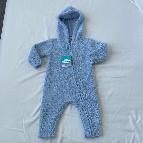 Posh Peanuts Teddy Fleece One Piece Jacket Size 6-9 NWT - Picture 1 of 6